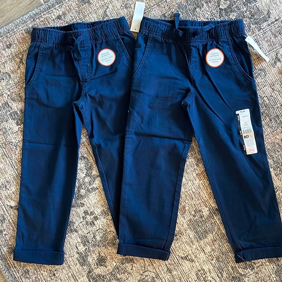 wonder nation Other - NWT 2 pack Boys Navy pants size 4-5 💙 school uniform approved 🚌 ✏️